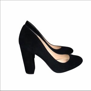 Jessica Simpson black chunky heels size 7